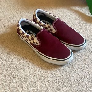 Vans slide on sneakers